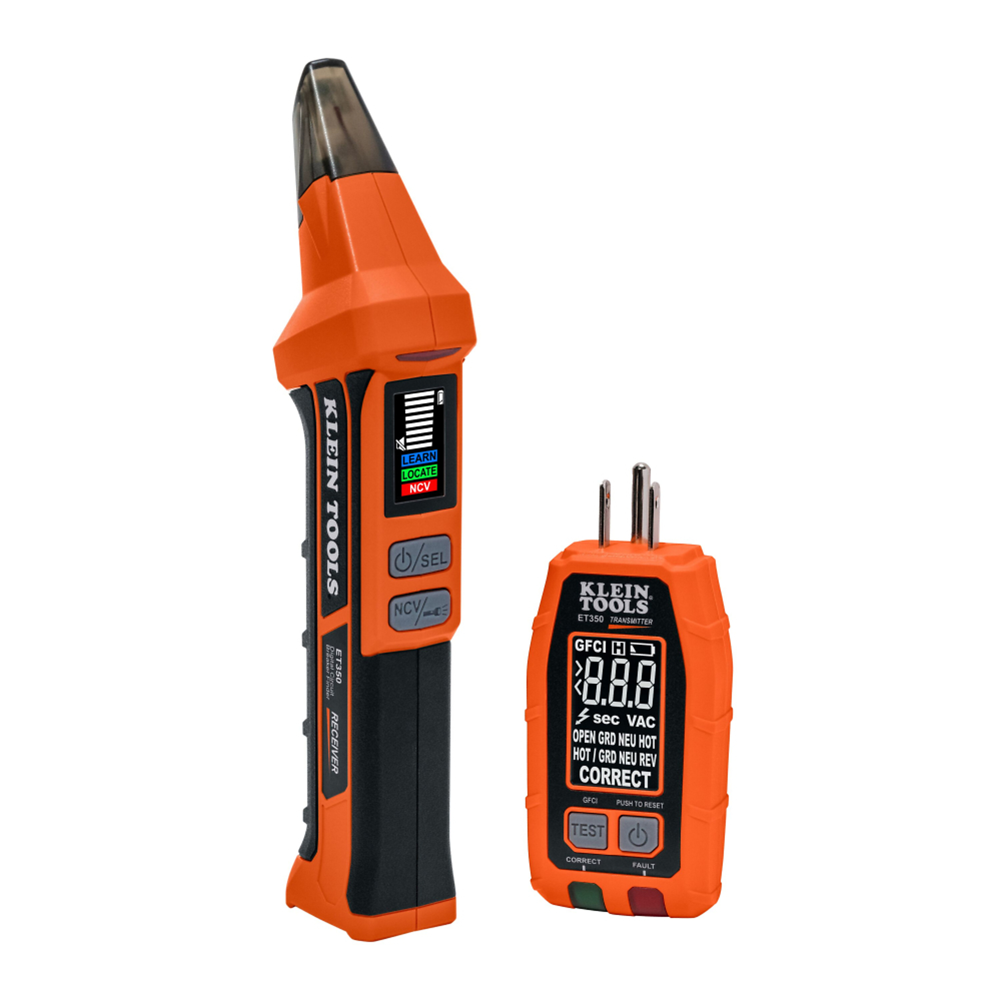 4-in-1 Digital Circuit Breaker Finder, Klein Tools Model# ET350